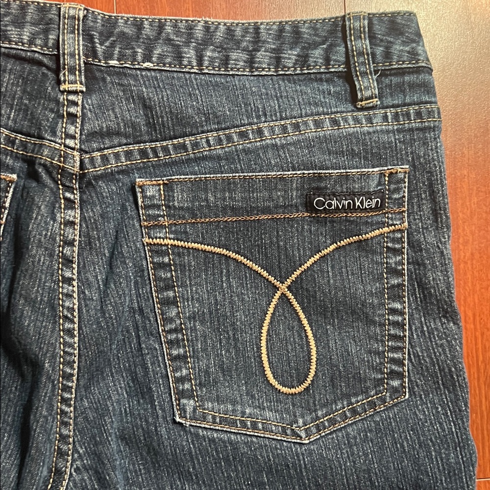 Calvin Klein Dark Denim Jeans 31/12 vintage - Picture 12 of 13